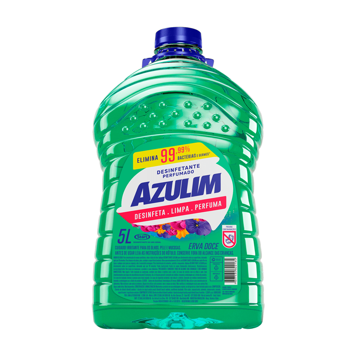 Desinfetante Erva Doce 5L Azulim